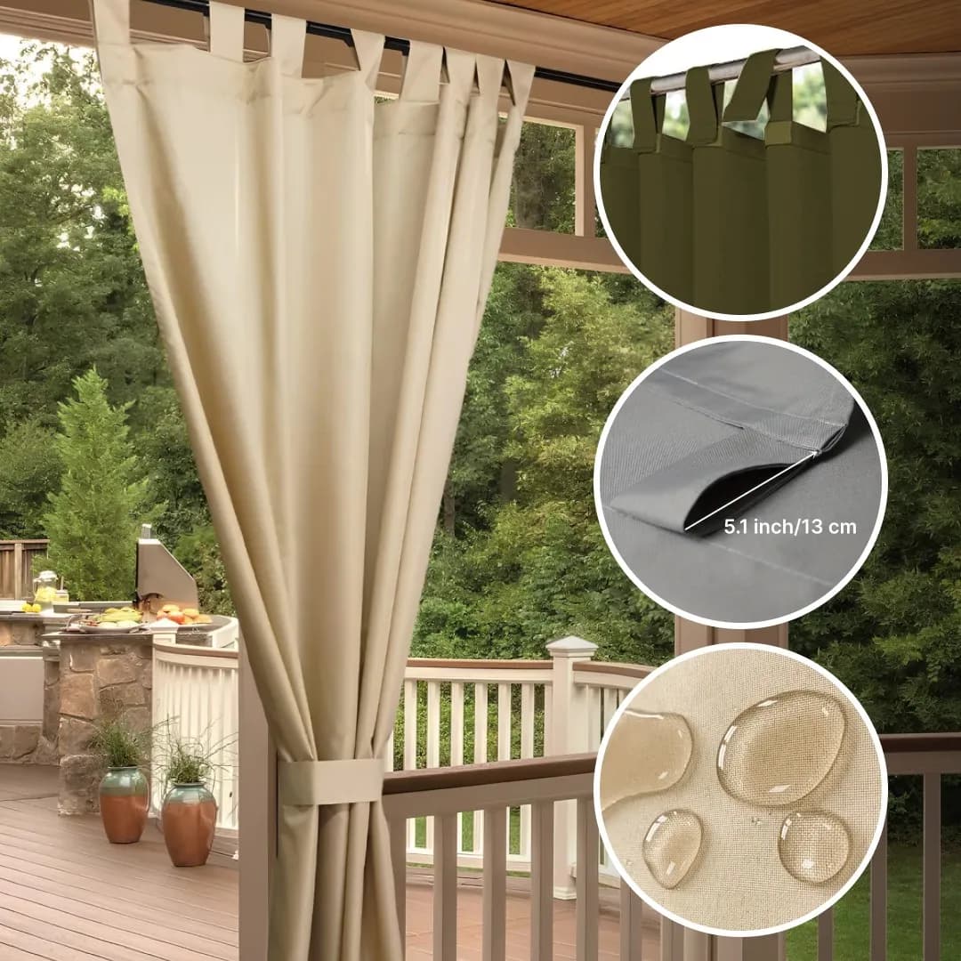 Outdoor curtains